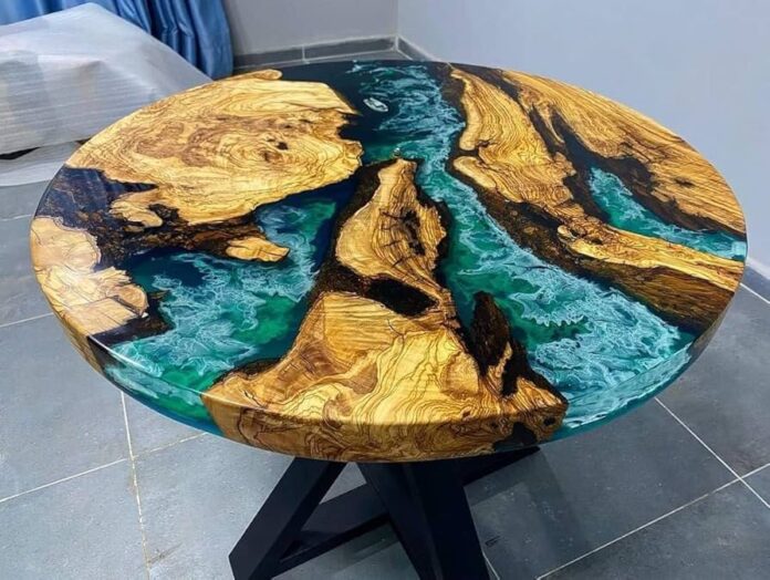 Epoxy Resin Wood Table